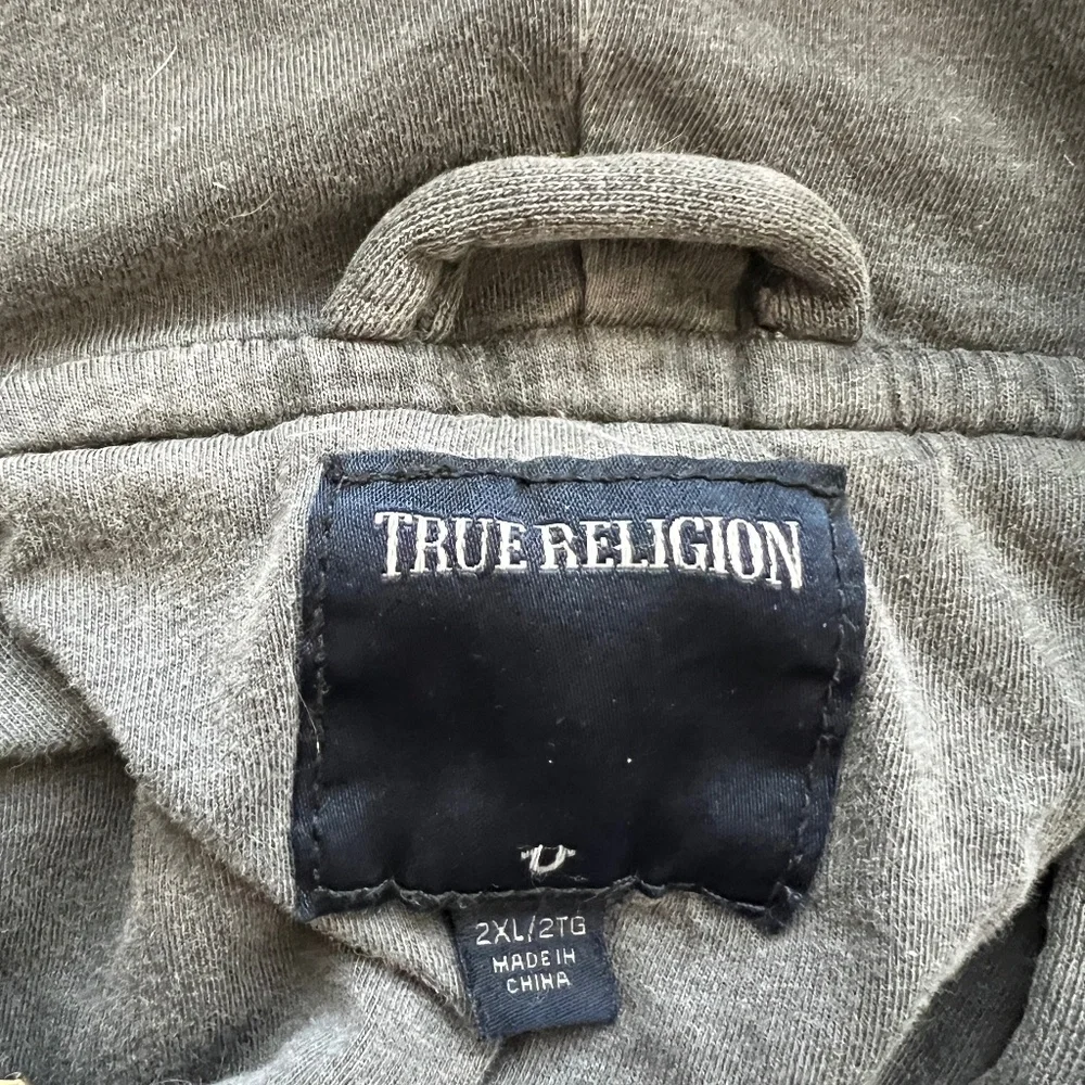 True Religion hoodie zip